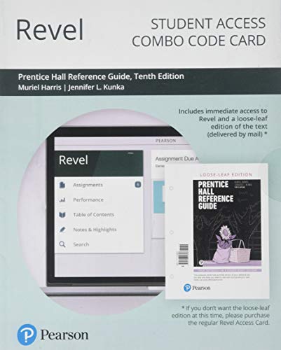 Book Revel for Harris Reference Guide for Writers -- Combo Access Card free