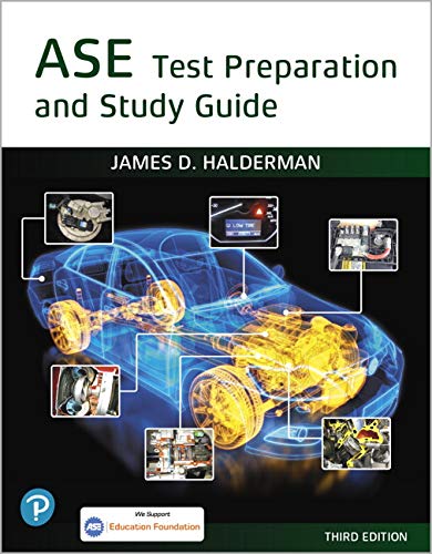 Book ASE Test Prep and Study Guide (Halderman Automotive Series) free