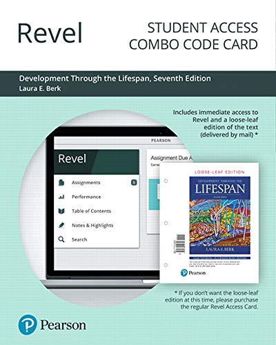 Book Revel for Development Through the Lifespan -- Combo Access Card free