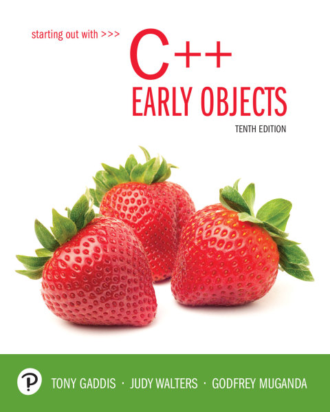 Book Starting Out with C++: Early Objects free