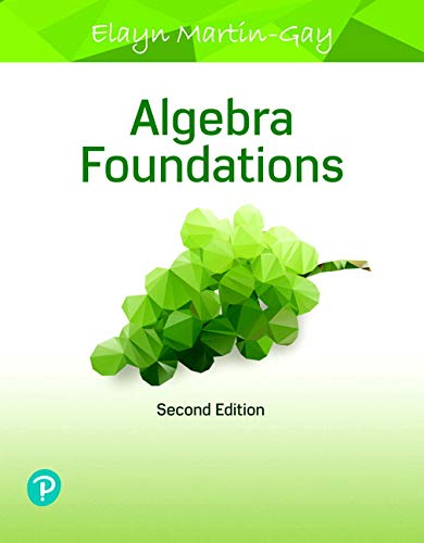 Book Algebra Foundations: Prealgebra, Introductory Algebra & Intermediate Algebra free