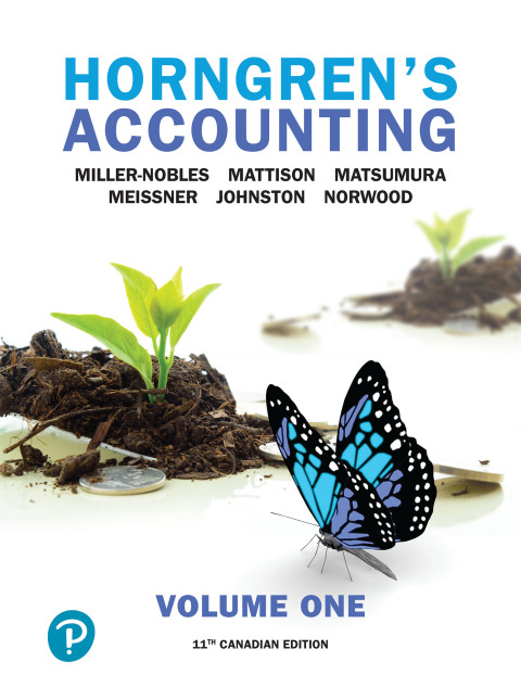 Book Horngren's Accounting, Volume 1, Eleventh Canadian Edition, (Subscription) free