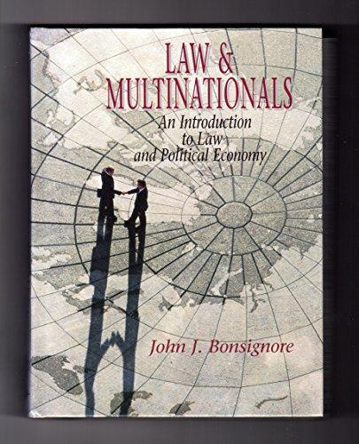 Book Law and Multinationals: An Introduction to Law and Political Economy free
