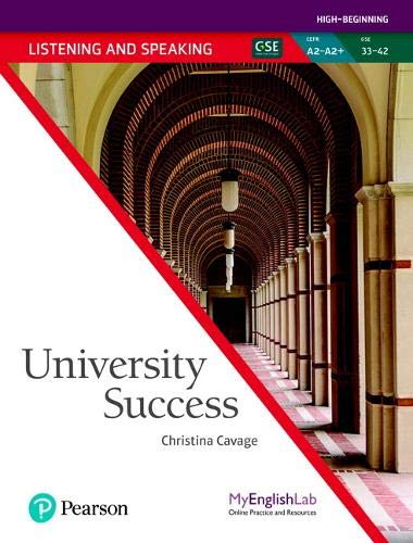 Book University Success Listening/Speaking A2 free