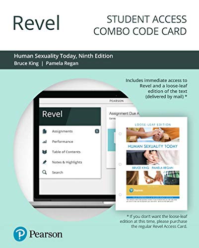 Book Revel for Human Sexuality Today -- Combo Access Card free