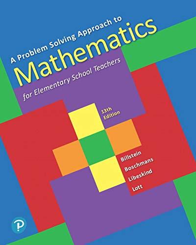 Book A Problem Solving Approach to Mathematics for Elementary School Teachers Plus MyLab Math with Pearson eText-- 24 Month Access Card Package free