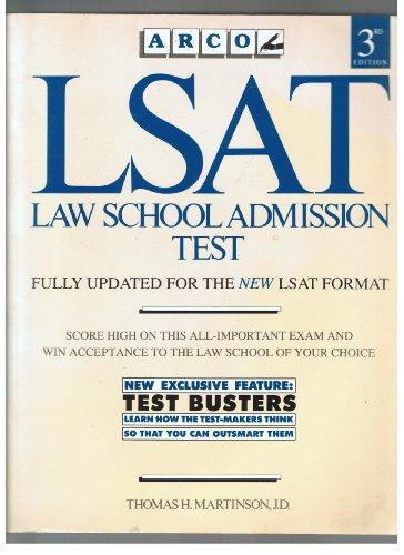 Book Lsat Law School Adminstn Test free