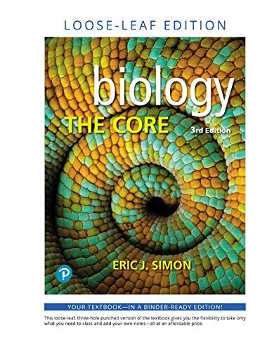 Book Biology: The Core, Loose-Leaf Edition free