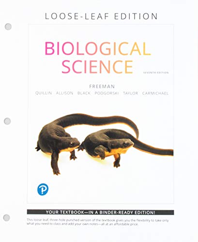 Book Biological Science, Loose-Leaf Edition (Masteringbiology) free