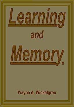 Book Learning and memory (Prentice-Hall series in experimental psychology) free