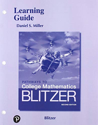 Book Learning Guide with Activities for Pathways to College Mathematics free