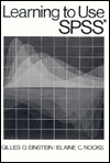 Book Learning To Use Spssx free