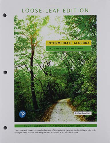 Book Intermediate Algebra, Loose-Leaf Version Plus MyLab Math -- 24 Month Access Card Package free