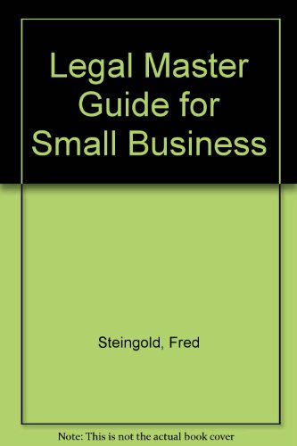 Book Legal Master Guide For Small Business free