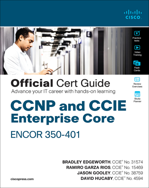 Book CCNP and CCIE Enterprise Core ENCOR 350-401 Official Cert Guidee free
