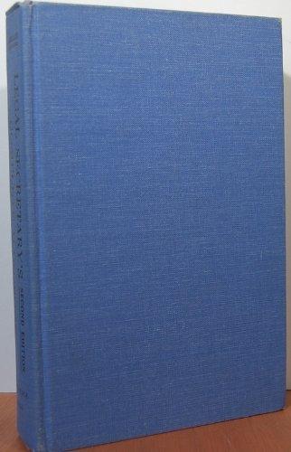 Book Legal secretary's complete handbook free