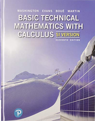 Book Basic Technical Mathematics with Calculus, SI Version + MyLab Math free