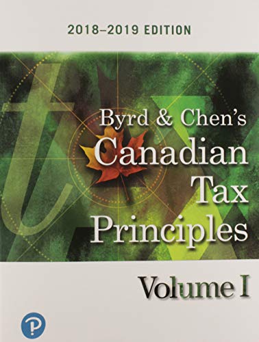 Book Canadian Tax Principles, 2018-2019 Edition Plus MyLab Accounting with Pearson eText -- Access Card Package, 5/e free