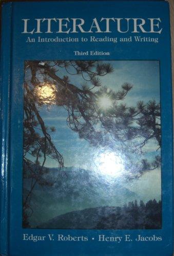 Book Literature: An Introduction to Reading and Writing free