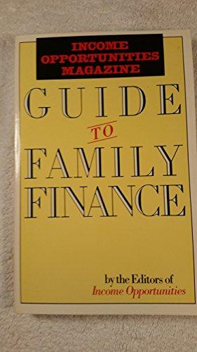 Book Income opportunities magazine guide to family finance free
