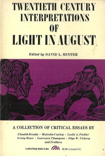 Book Twentieth century interpretations of Light in August;: A collection of critical essays (A Spectrum book) free