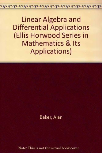 Book Linear Algebra and Differential Equations (Ellis Horwood Series in Metals and Associated Materials) free