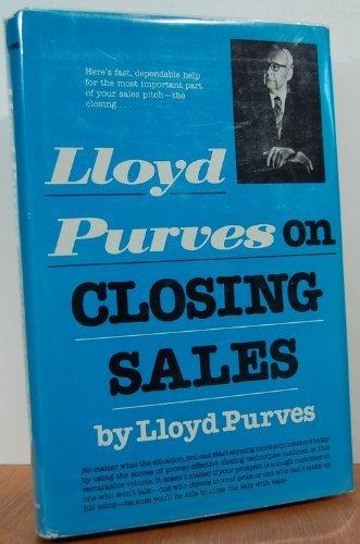 Book Lloyd Purves on closing sales free
