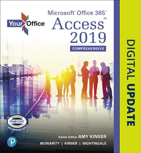 Book Your Office: Microsoft Office 365, Access 2019 Comprehensive free