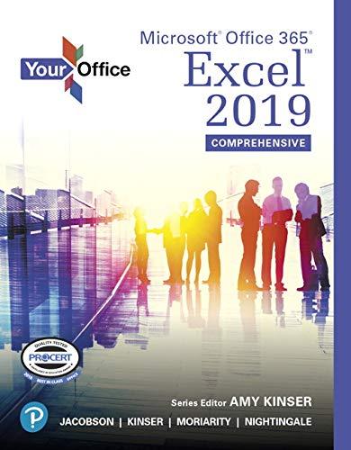 Book Your Office: Microsoft Office 365, Excel 2019 Comprehensive free