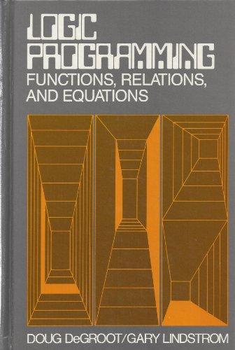 Book Logic Programming: Functions, Relations and Equations free