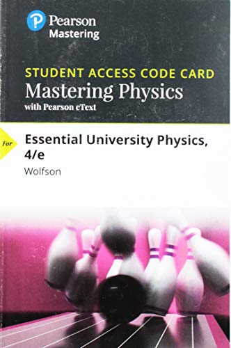 Book Mastering Physics with Pearson eText -- Standalone Access Card -- for Essential University Physics (4th Edition) free