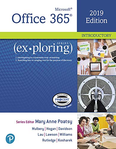 Book Exploring Microsoft Office 2019 Introductory (2-downloads) free