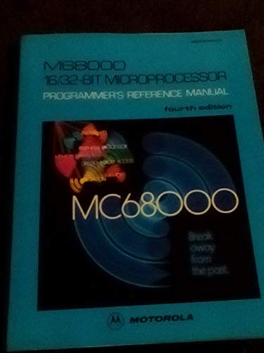 Book M68000 16/32 bit-microprocessor: Programmer's reference manual free