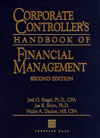 Book Corporate Controller's Handbook of Financial Management (Corporate Controller's Handbook of Financial Management, 2nd ed) free