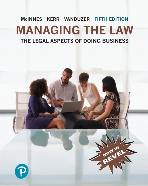 Book Managing the Law free