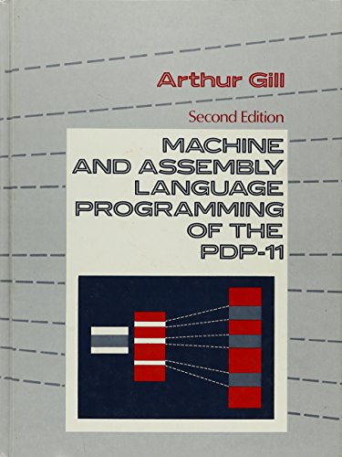 Book Machine and Assembly Language Programming of the Pdp-11 free