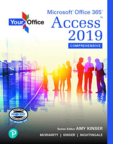 Book Your Office: Microsoft Office 365, Access 2019 Comprehensive (2-downloads) free