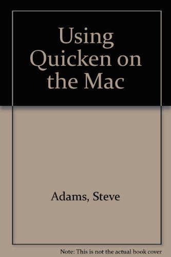 Book Quicken For The Macintosh free