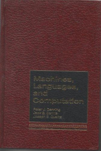 Book Machines, Languages, and Computation free