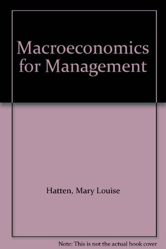 Book Macroeconomics For Management free