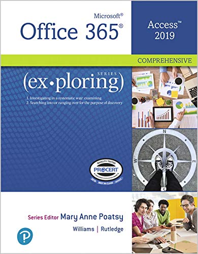 Book Exploring Microsoft Office Access 2019 Comprehensive free