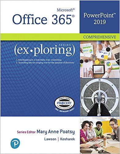 Book Exploring Microsoft PowerPoint 2019 Comprehensive free