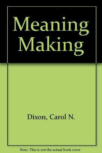 Book Meaning Making: Directed Reading and Thinking Activities for Second Language Students free