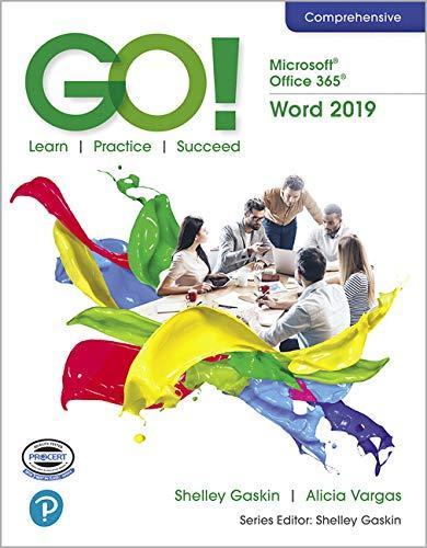 Book GO! with Microsoft Office 365, Word 2019 Comprehensive free