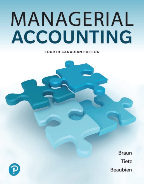 Book Managerial Accounting, Fourth Canadian Edition, free