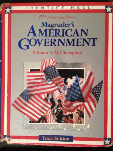 Book Magruders American Government, 1993: Texas free