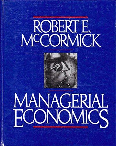 Book Managerial Economics free