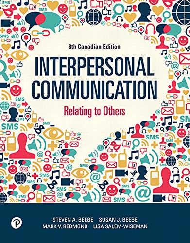 Book Revel for Interpersonal Communication: Relating to Others, Eighth Canadian Edition -- Access Card, 8/E Paperback free