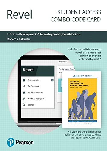 Book REVEL for Life Span Development: A Topical Approach -- Combo Access Card free