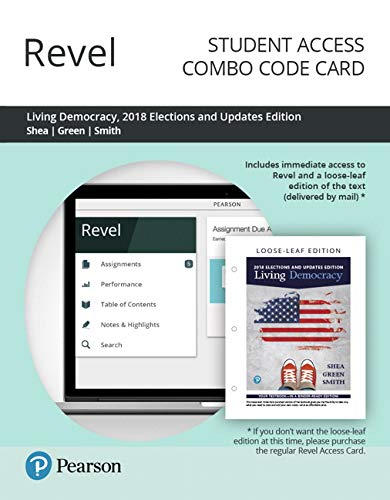 Book Revel for Living Democracy, 2018 Elections and Updates Edition -- Combo Access Card free